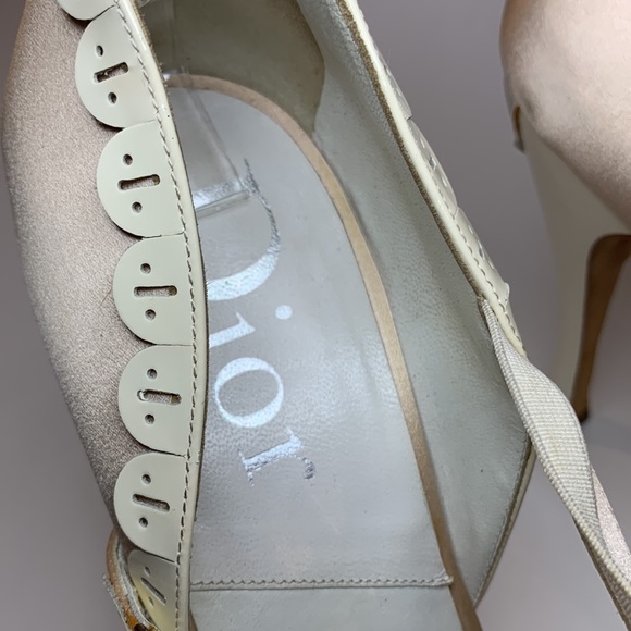 Y2K Dior pink satin and white patent leather. - Picture 7 of 13